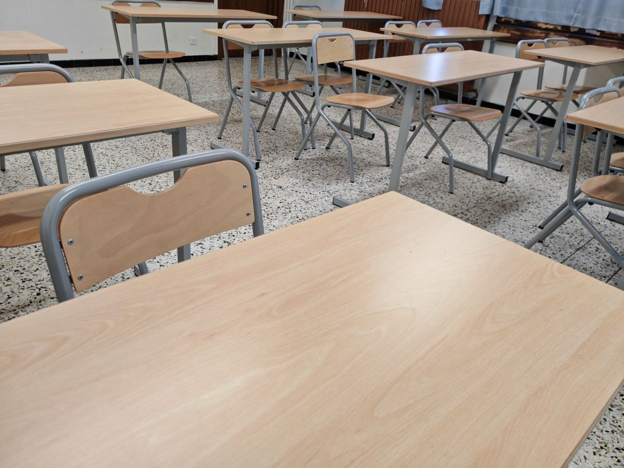 Nouveau mobilier scolaire